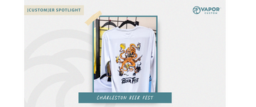 Custom Shirt Spotlight Photo of Beer Fest Graphic Shirt