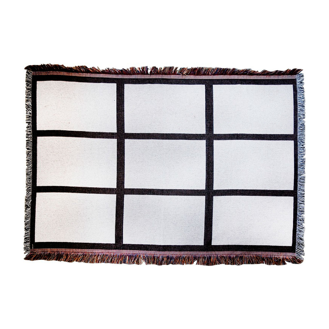 Nine-Panel Throw
