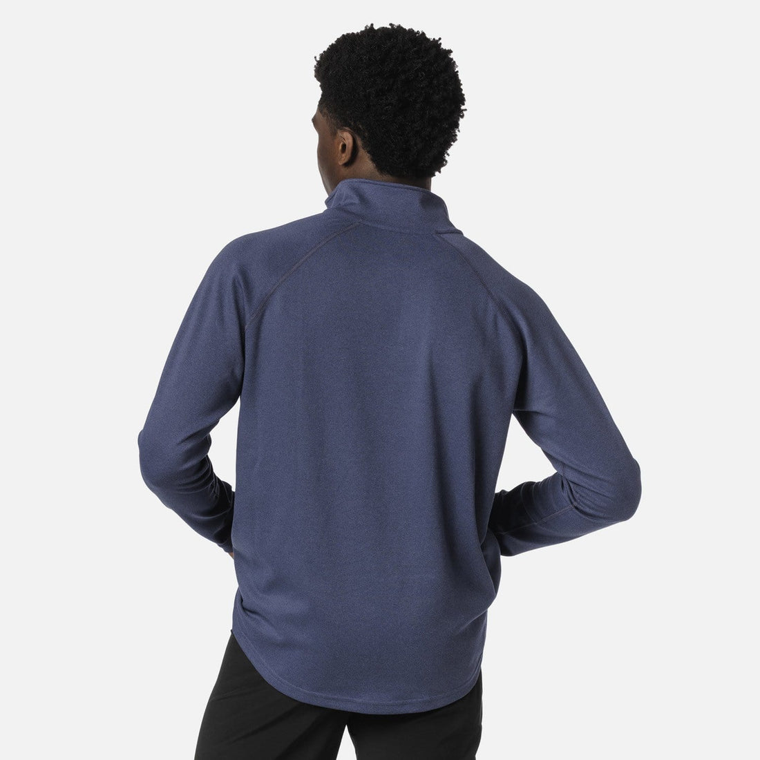 Men's Jacquard Quarter Zip