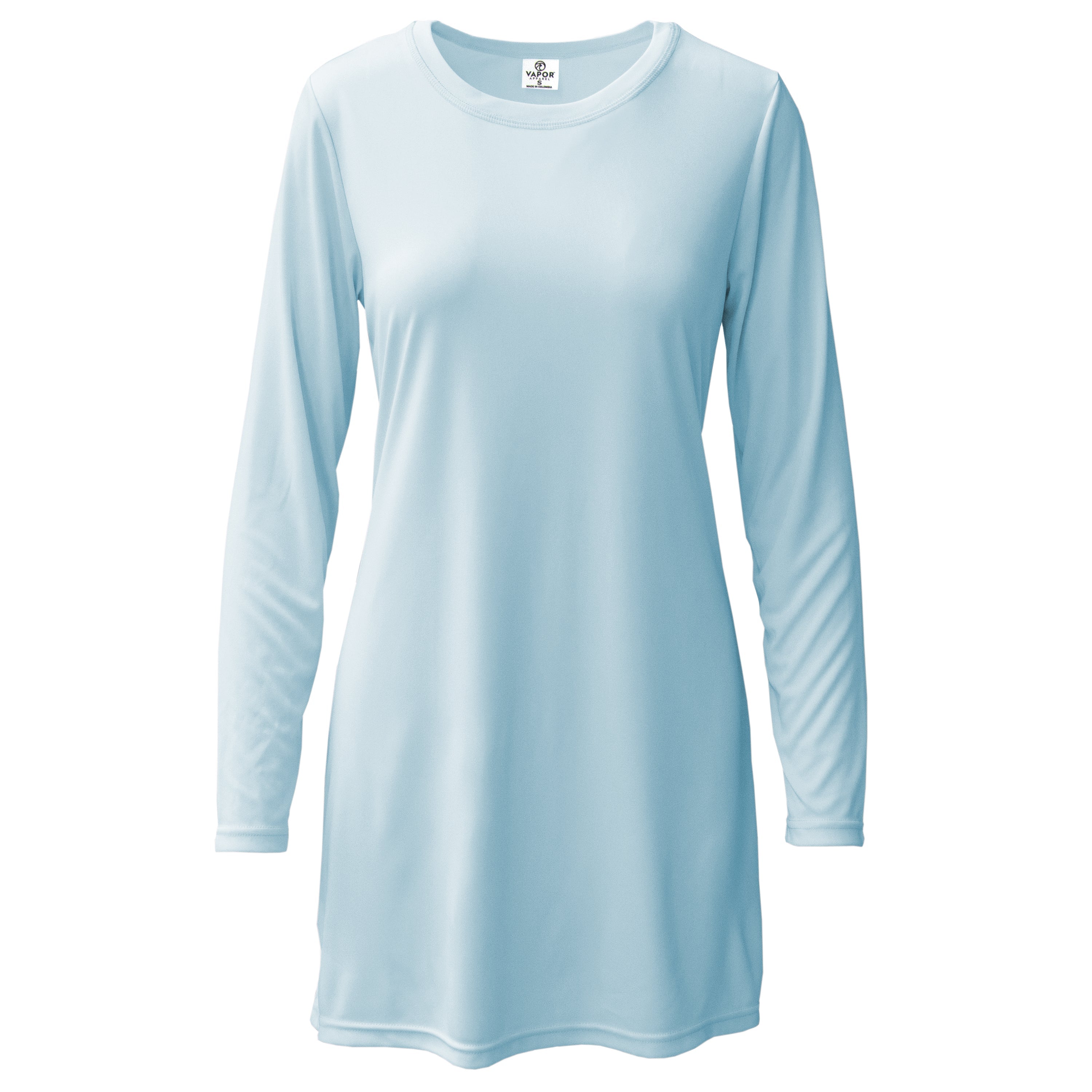 【OJOS】24ss i:e Fluid Longsleeve Dress 01 JERSEY LONG SLEEVE DRESS OXYGEN